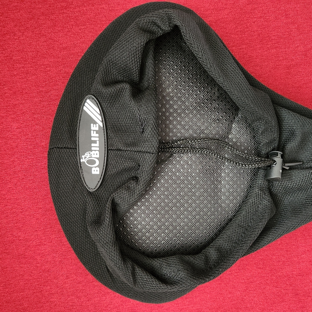 Black Bicycle Seat Cushion - Picture 4 of 4